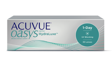 ACUVUE® OASYS 1-DAY with HydraLuxe®