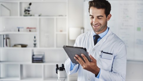 Работа на планшете