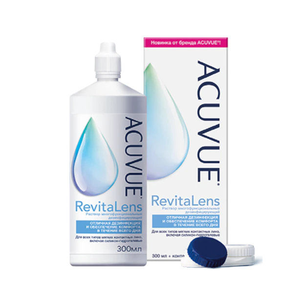 Многофункциональный дезинфицирующий раствор ACUVUE® RevitaLens